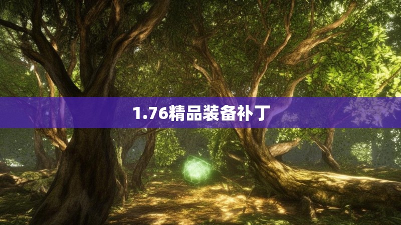 1.76精品装备补丁