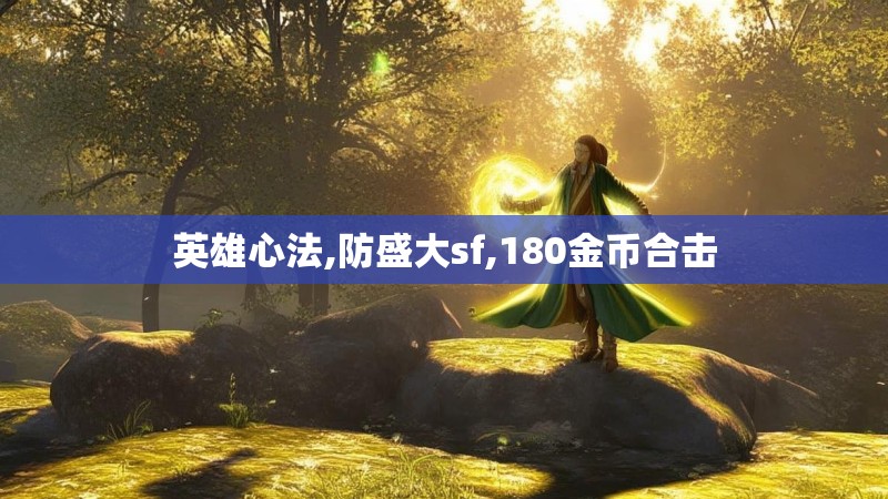 英雄心法,防盛大sf,180金币合击