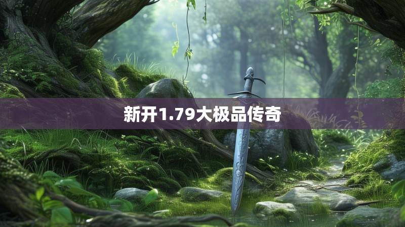 新开1.79大极品传奇