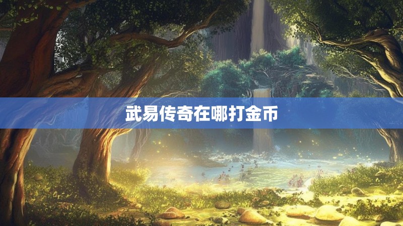武易传奇在哪打金币