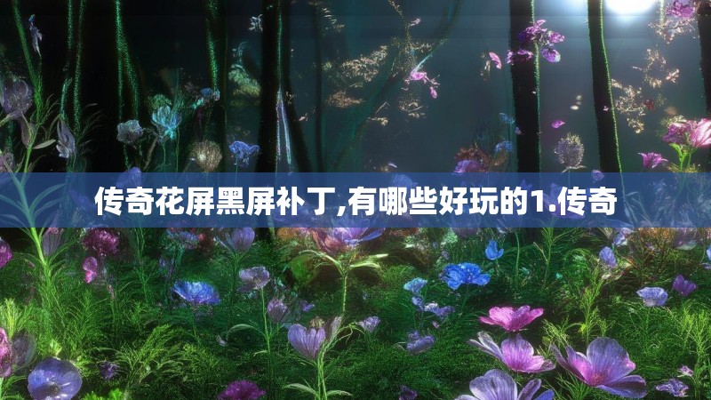 传奇花屏黑屏补丁,有哪些好玩的1.传奇