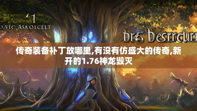 传奇装备补丁放哪里,有没有仿盛大的传奇,新开的1.76神龙毁灭