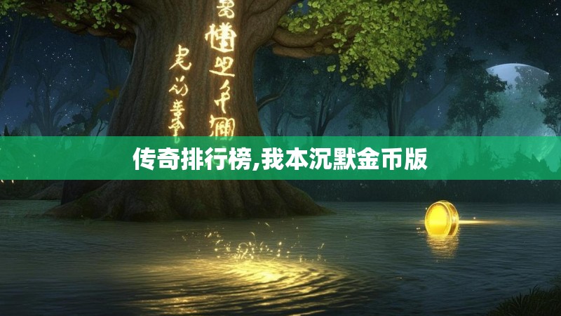 传奇排行榜,我本沉默金币版