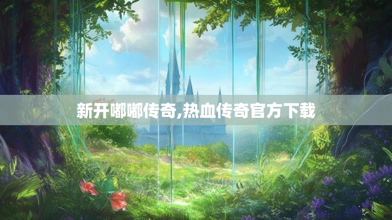 新开嘟嘟传奇,热血传奇官方下载 新开嘟嘟传奇,热血传奇官方下载