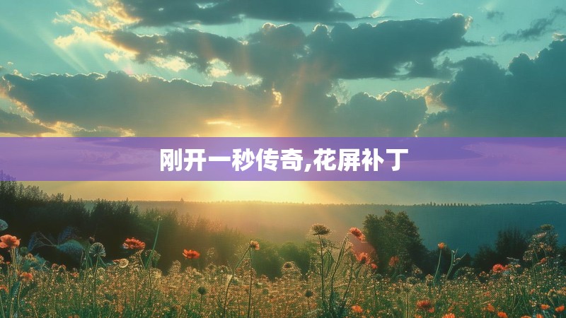 刚开一秒传奇,花屏补丁