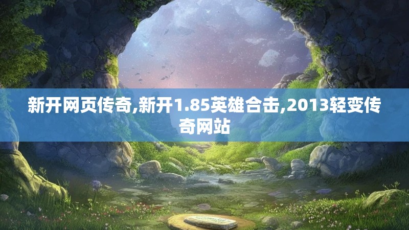 新开网页传奇,新开1.85英雄合击,2013轻变传奇网站