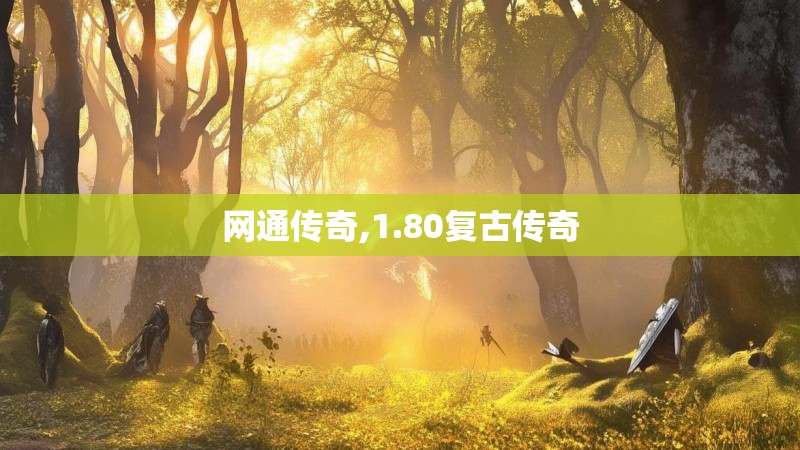 网通传奇,1.80复古传奇