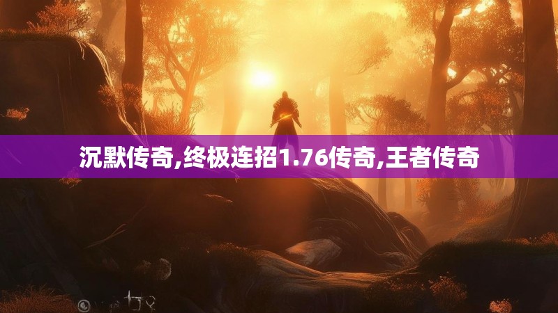 沉默传奇,终极连招1.76传奇,王者传奇
