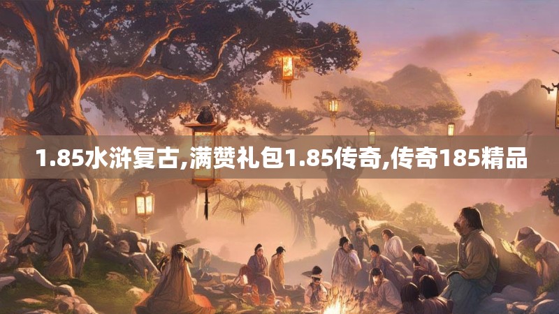 1.85水浒复古,满赞礼包1.85传奇,传奇185精品