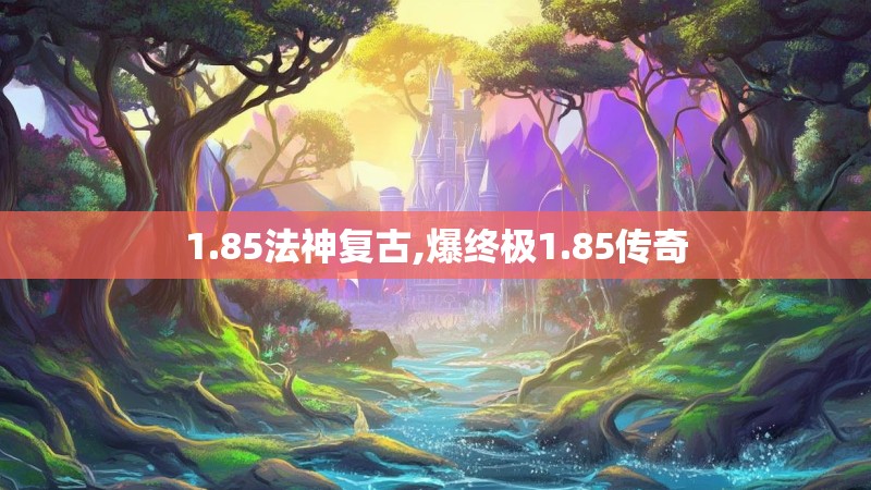 1.85法神复古,爆终极1.85传奇