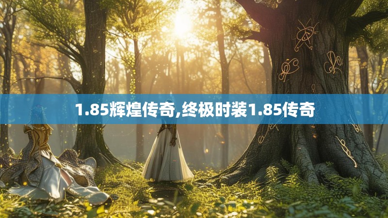 1.85辉煌传奇,终极时装1.85传奇