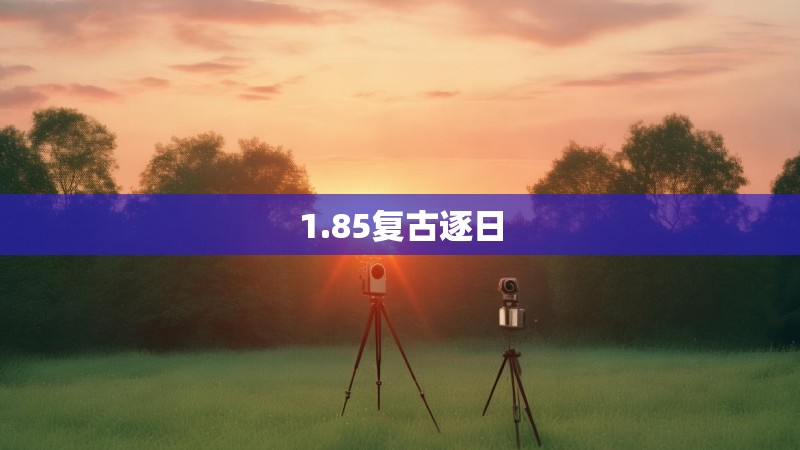 1.85复古逐日