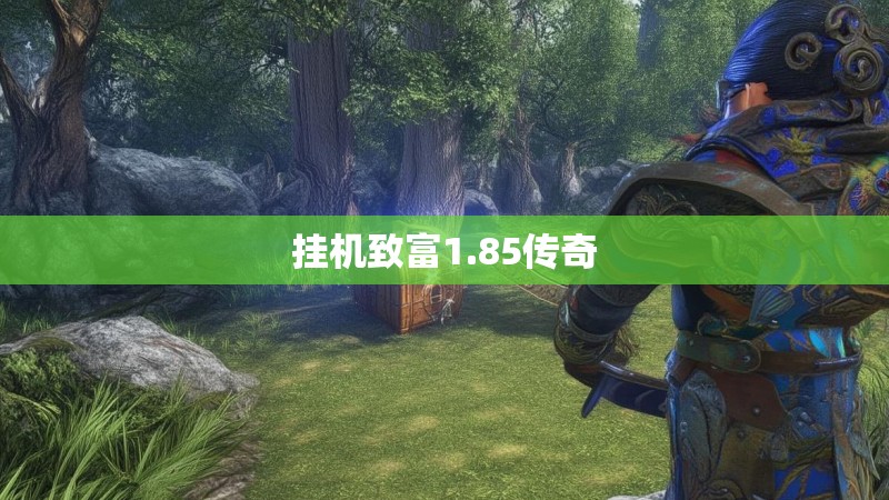 挂机致富1.85传奇