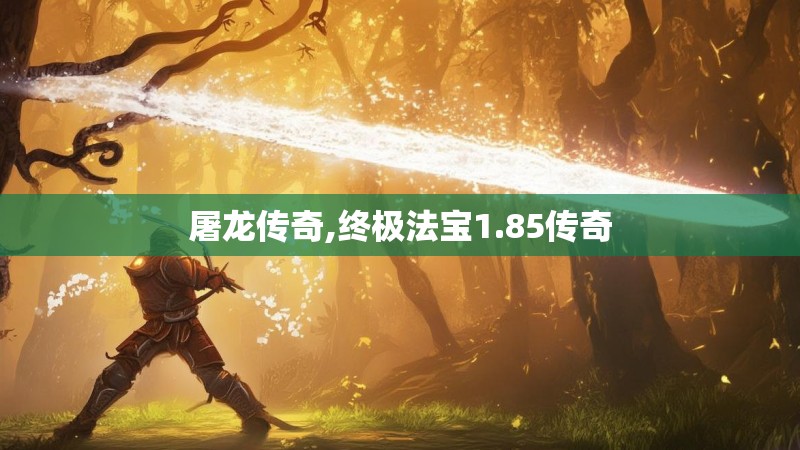 屠龙传奇,终极法宝1.85传奇