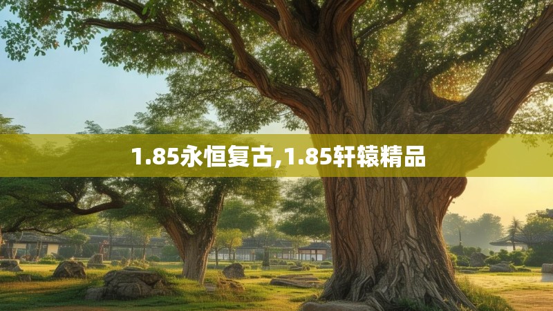 1.85永恒复古,1.85轩辕精品