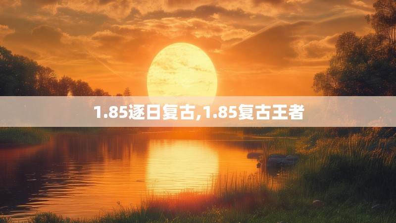 1.85逐日复古,1.85复古王者