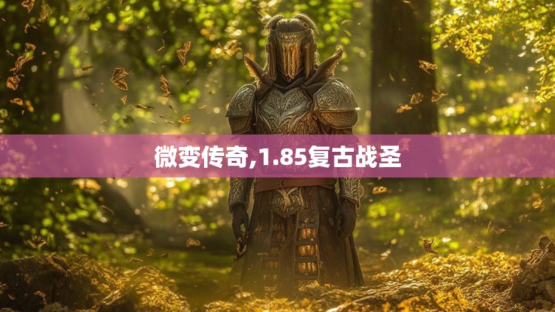 微变传奇,1.85复古战圣