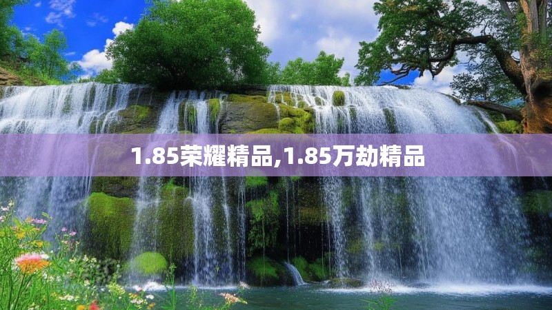 1.85荣耀精品,1.85万劫精品