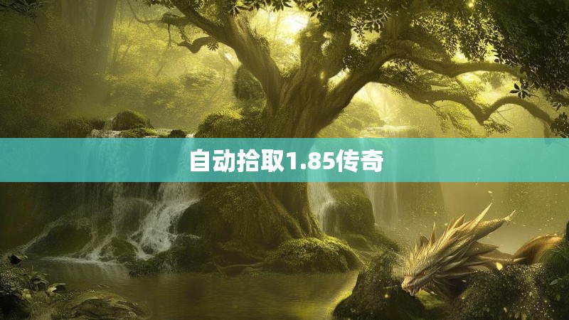 自动拾取1.85传奇