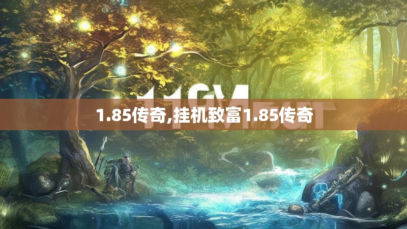 1.85传奇,挂机致富1.85传奇