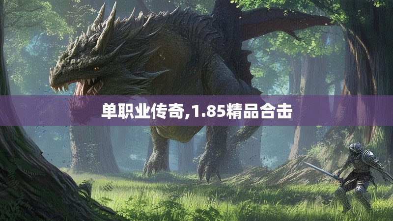 单职业传奇,1.85精品合击 单职业传奇,1.85精品合击