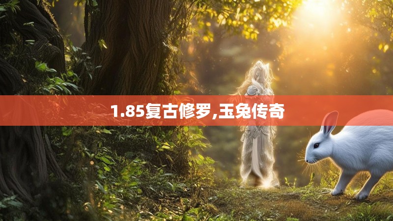 1.85复古修罗,玉兔传奇