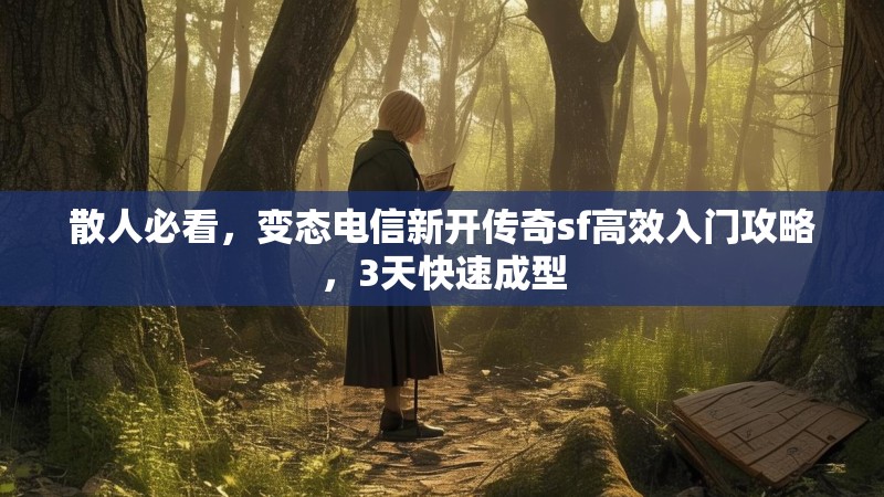 散人必看，变态电信新开传奇sf高效入门攻略，3天快速成型