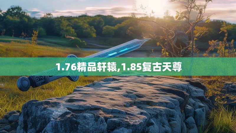 1.76精品轩辕,1.85复古天尊 1.76精品轩辕,1.85复古天尊