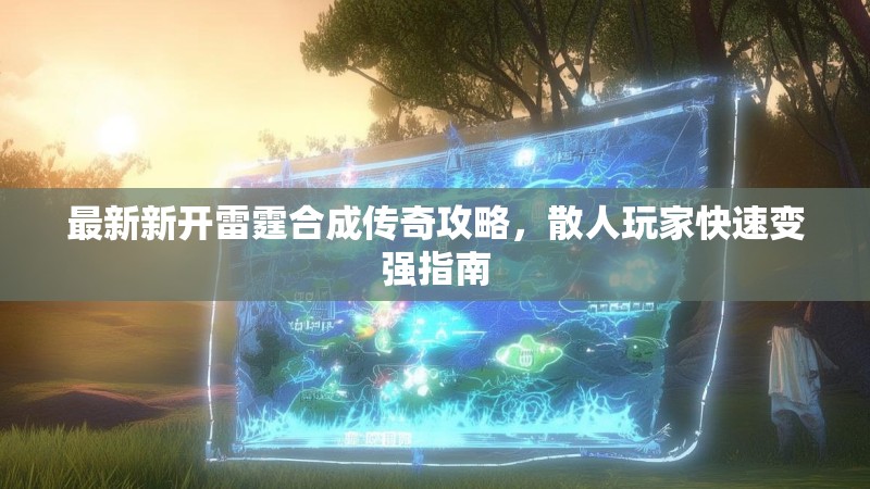 最新新开雷霆合成传奇攻略，散人玩家快速变强指南