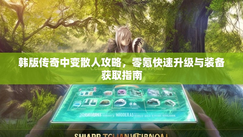 韩版传奇中变散人攻略，零氪快速升级与装备获取指南