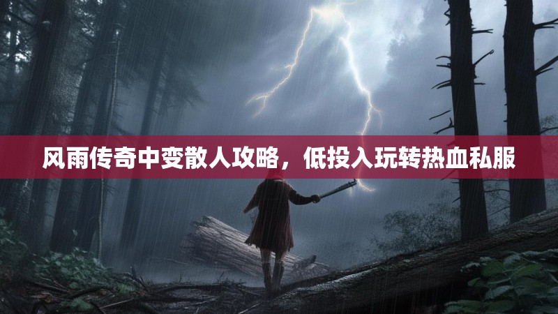 风雨传奇中变散人攻略，低投入玩转热血私服