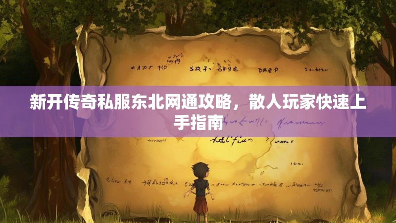 新开传奇私服东北网通攻略，散人玩家快速上手指南