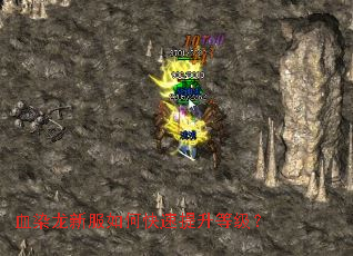 血染龙新服如何快速提升等级？