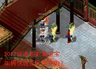 2017级满切割满宝宝如何快速提升战斗力？