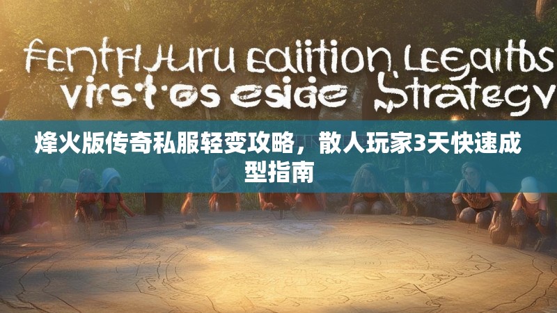 烽火版传奇私服轻变攻略，散人玩家3天快速成型指南
