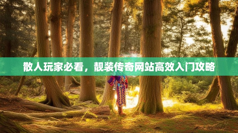 散人玩家必看，靓装传奇网站高效入门攻略