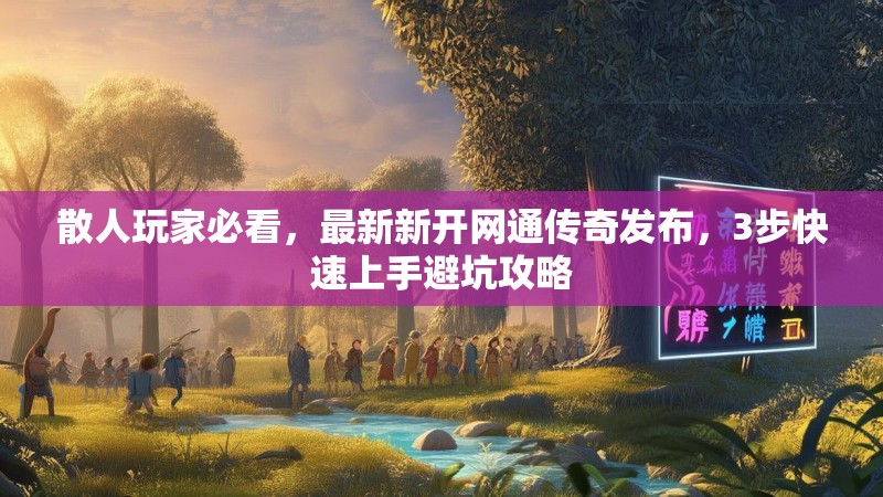 散人玩家必看，最新新开网通传奇发布，3步快速上手避坑攻略