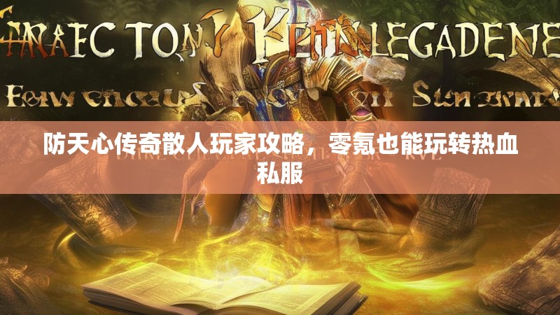 防天心传奇散人玩家攻略，零氪也能玩转热血私服