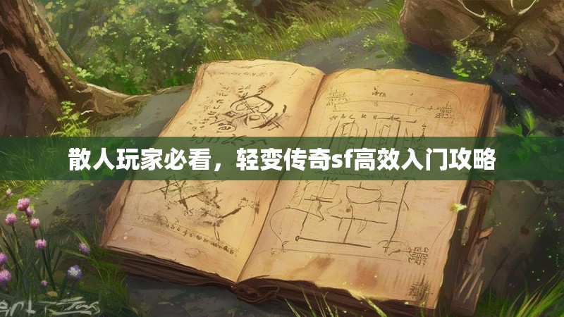 散人玩家必看，轻变传奇sf高效入门攻略