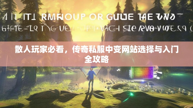 散人玩家必看，传奇私服中变网站选择与入门全攻略