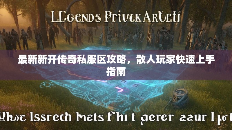 最新新开传奇私服区攻略，散人玩家快速上手指南