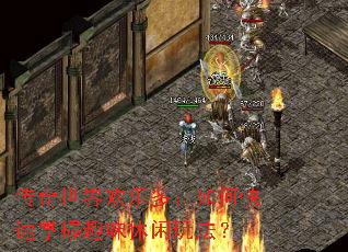 传奇世界欢乐多：如何快速掌握趣味休闲玩法？