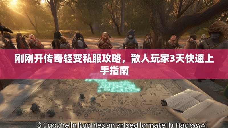 刚刚开传奇轻变私服攻略，散人玩家3天快速上手指南