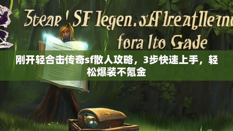 刚开轻合击传奇sf散人攻略，3步快速上手，轻松爆装不氪金
