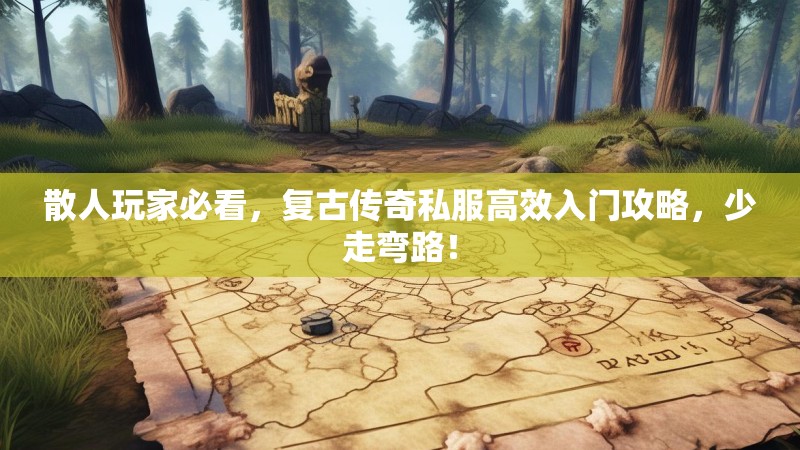 散人玩家必看，复古传奇私服高效入门攻略，少走弯路！