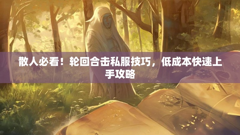 散人必看！轮回合击私服技巧，低成本快速上手攻略