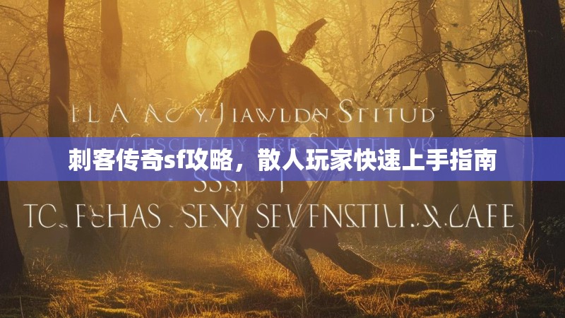 刺客传奇sf攻略，散人玩家快速上手指南