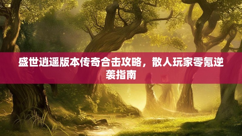 盛世逍遥版本传奇合击攻略，散人玩家零氪逆袭指南