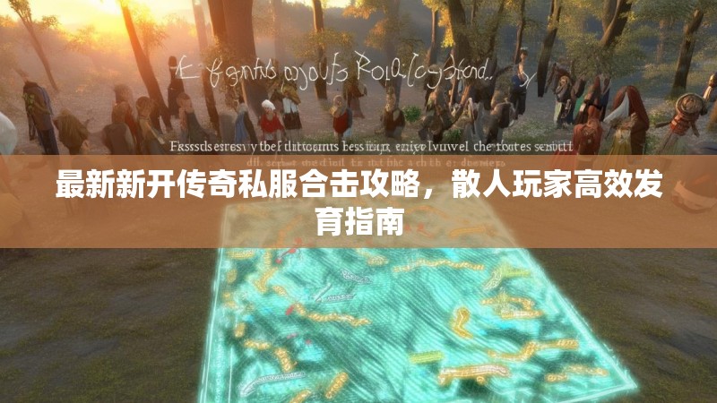 最新新开传奇私服合击攻略，散人玩家高效发育指南