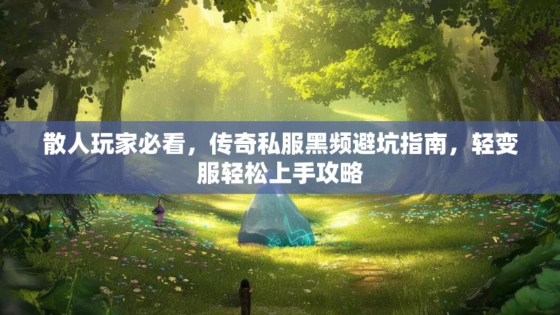 散人玩家必看，传奇私服黑频避坑指南，轻变服轻松上手攻略